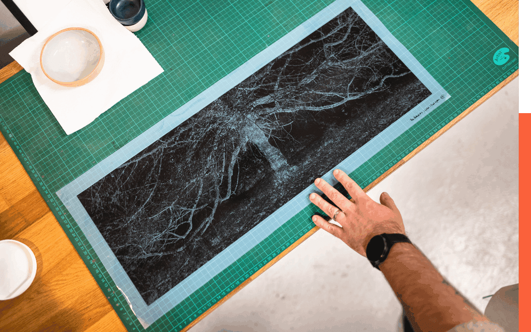 Cyanotype sur papier